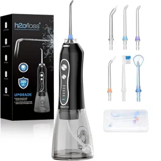 【H2O】多功能便攜沖牙機(電動冲牙器/洗牙器/潔牙機/牙線/沖齒機/刷牙機/牙套)