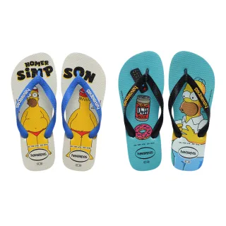 【havaianas 哈瓦仕】拖鞋 女鞋 男鞋 夾腳拖 辛普森家族 Simpsons 多款任選 4137889