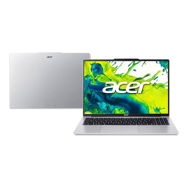 【Acer 宏碁】微軟M365組★16吋Ryzen5 8645HS文書效能筆電(Aspire Lite/AL16-61P-R2P6/R5-8645HS/16G/512G/