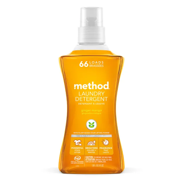 【method 美則】四倍智慧濃縮香水洗衣精(1580ml X4)