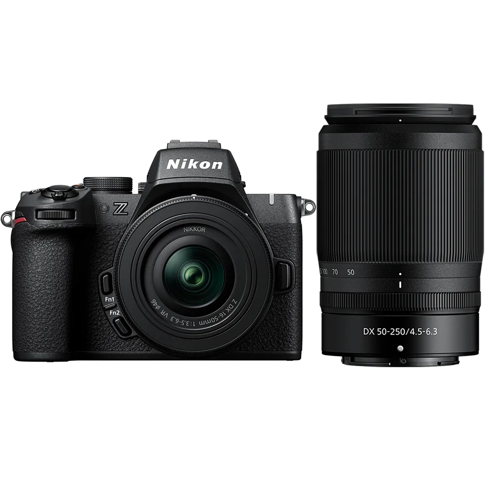 【Nikon 尼康】Z50 II Z50M2 KIT 附 Z 16-50mm VR + 50-250mm VR 雙鏡組 (公司貨) APS-C無反微單眼 Z502