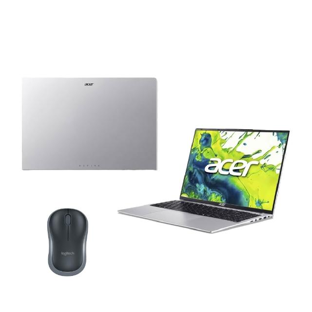 【Acer 宏碁】無線滑鼠組★16吋AI效能輕薄筆電(Aspire Lite/AL16-71P-73ZD/Ultra 7-155H/16+16G/512G/W11)