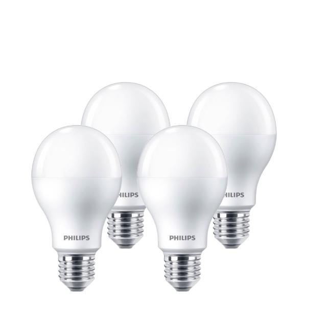 【Philips 飛利浦】12.5W LED 超極光真彩版 - 3000K/6500K 4入(TL10/TL12)
