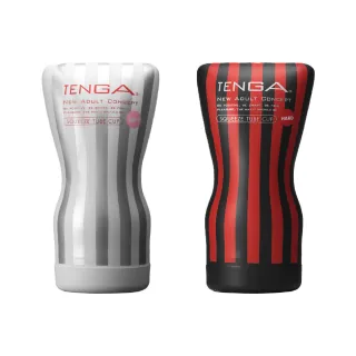 【TENGA官方直營】CUP 擠捏杯 強韌 柔嫩(一次性 情趣用品 日本飛機杯 自慰套 自慰器 自慰杯)