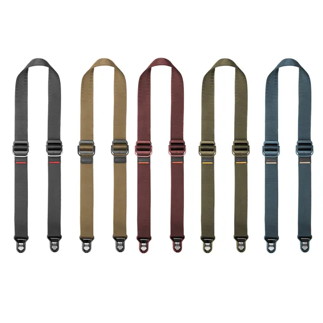 【Peak Design】纖細版快裝神奇背帶 Slide Lite(經典黑/沙漠黃/勃根地紅/山野綠/玄武藍)