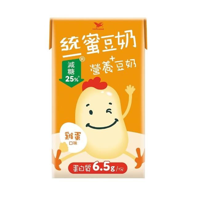 【統一】蜜豆奶 營養+豆奶250mlx24入/箱  (TQF微笑標章)