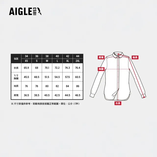 【AIGLE】女 GORE-TEX 防水透氣短版風衣∣AG-5P204A242 鼠尾草綠(防水透氣外套 防風外套 Goretex 防潑水)