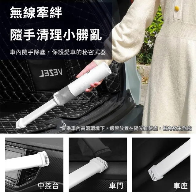 【小米有品】Lydsto 吹吸兩用 隨手吸塵器(多功能 家用 車用 手持 無線 輕量 迷你 水洗 吸塵器 小米吸塵器)