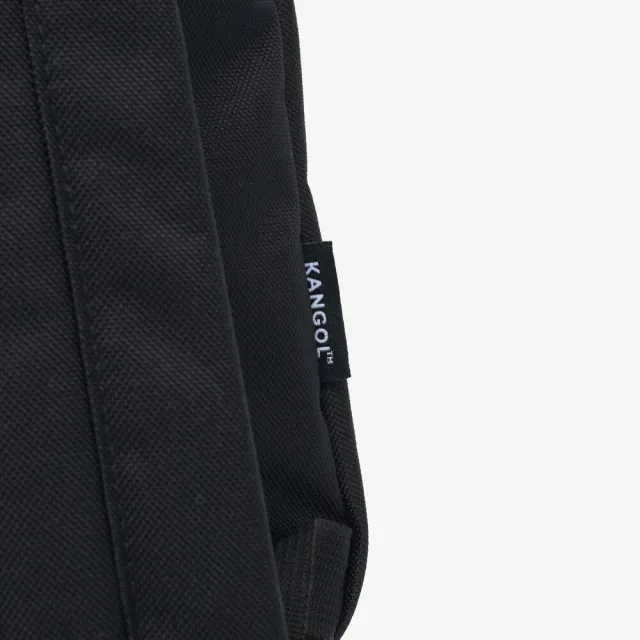 【KANGOL】雙11 英國袋鼠大口袋後背包(大容量/大口袋/通勤/旅遊/書包/肩背包)