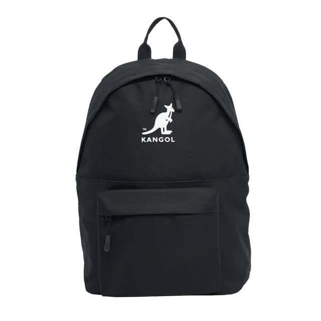 【KANGOL】雙11 英國袋鼠大口袋後背包(大容量/大口袋/通勤/旅遊/書包/肩背包)