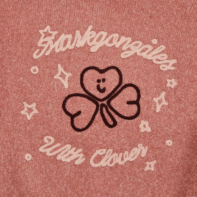 【Mark Gonzales】女裝 CLUV 針織衫 - 紅色