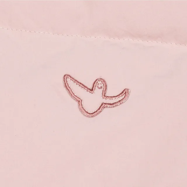 【Mark Gonzales】女裝 小天使輕量圓領羽絨外套 - 粉紅色