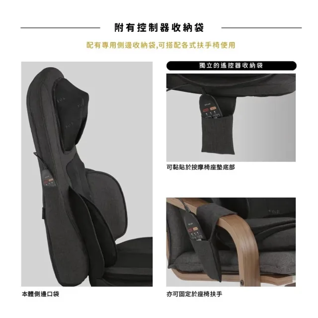【台隆手創館】ATEX TOR頂級揉捶氣壓按摩椅墊AX-HPT221 (廠配)