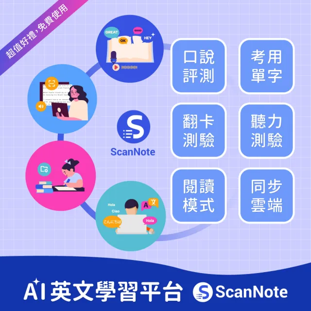 【蒙恬科技】蒙恬AI掃譯筆(AI學習翻譯筆 有效提升英文成績 支援離線翻譯)