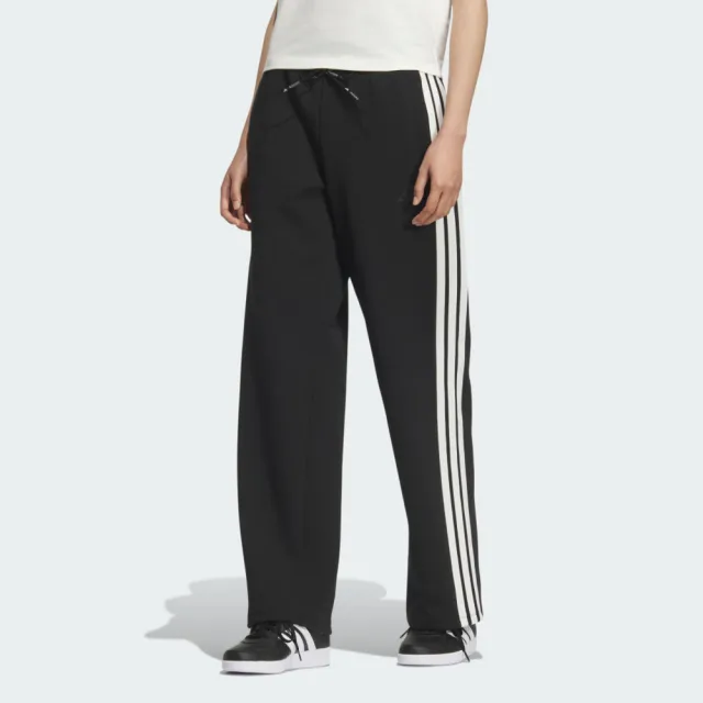 【adidas 愛迪達】Ms Kn Pnt 女 長褲 運動長褲 休閒長褲 黑 白 亞版(KB7587)