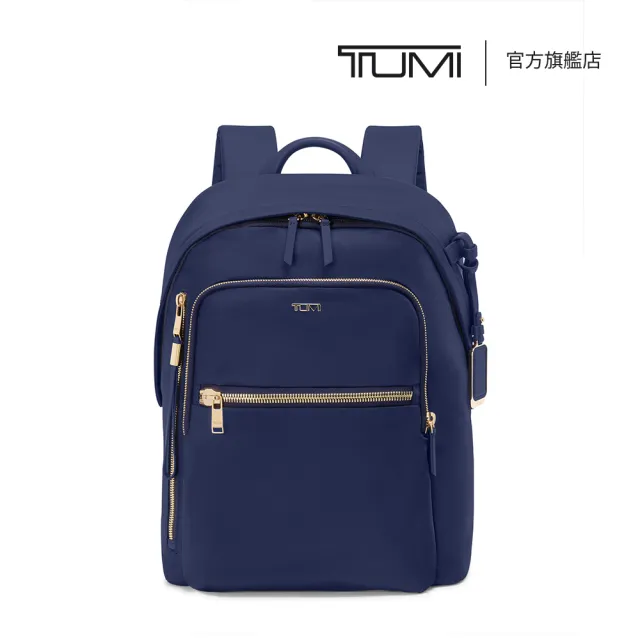【TUMI】Voyageur Halsey 14 吋筆電都會休閒後背包 - 皇家藍 (TUMI 官方旗艦店)