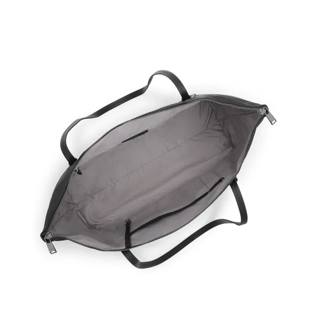 【TUMI】Voyageur Q Tote 都會時尚托特包 - 黑烟槍色(TUMI 官方旗艦店)