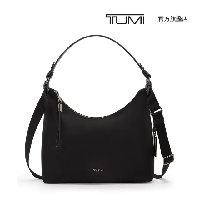 【TUMI】Voyageur Asbury 時尚休閒肩背／斜背包 - 黑烟槍色 (TUMI 官方旗艦店)