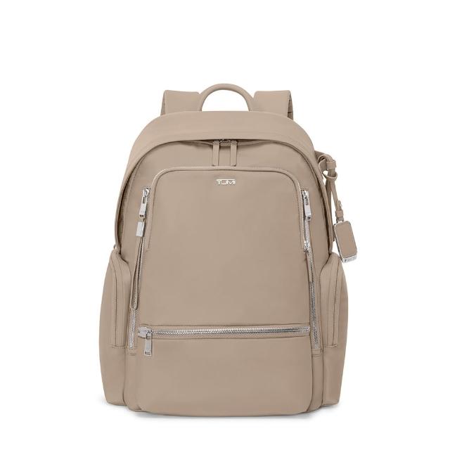【TUMI】Voyageur Celina 15 吋筆電都會時尚後背包 - 燕麥色(TUMI 官方旗艦店)