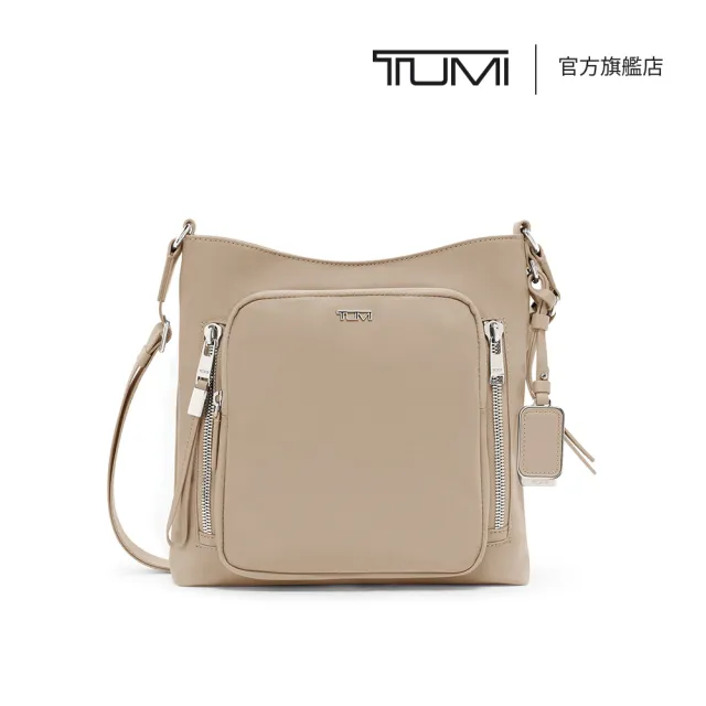 【TUMI】Voyageur Tyler 都會時尚斜背包 - 燕麥色 (TUMI 官方旗艦店)