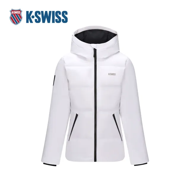【K-SWISS】羽絨外套 WS DOWN JKT 保暖 鵝絨 女款 白色 1912154-101