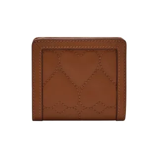 【FOSSIL】Logan 真皮 短夾-棕色 SL10097388