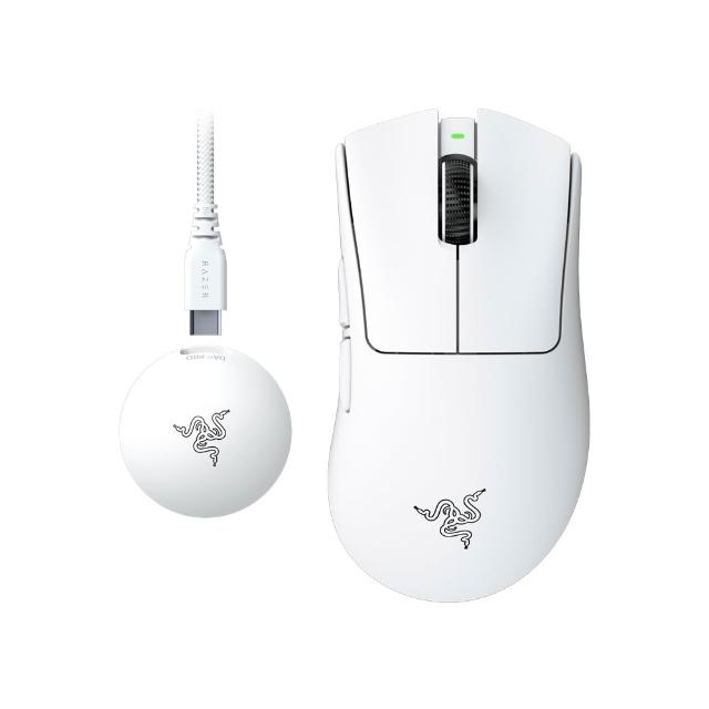 【Razer 雷蛇】煉獄奎蛇 V4 Pro 無線滑鼠(RZ01-05330200-R3A1/白色)
