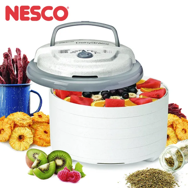 【Nesco】七段定溫天然食物乾燥機 FD-75PR(自製果乾肉乾、寵物零食)