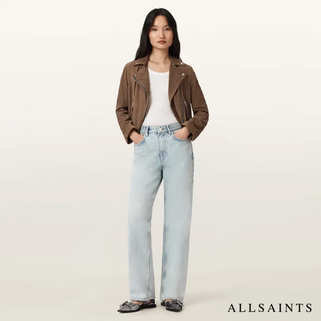 【ALLSAINTS】BROOKLYN 高腰修身牛仔褲 (修身直筒版型)