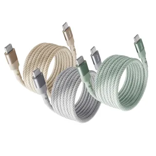【mo select】100W Type C 磁吸手機充電線/編織快充線/150公分(iPhone17/16/三星適用)