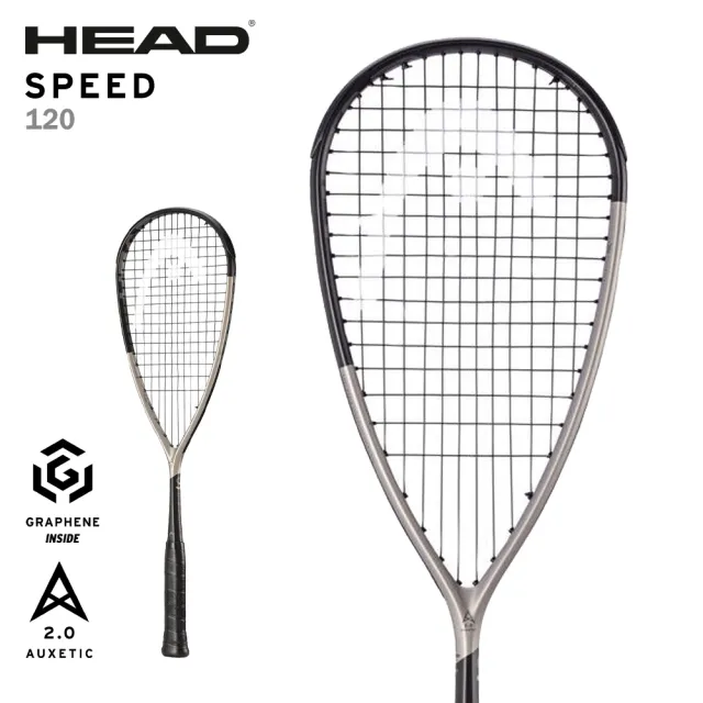 【HEAD】壁球拍 211005 壁拍 Speed 120(加碼贈壁球*1+不織布拍袋*1)