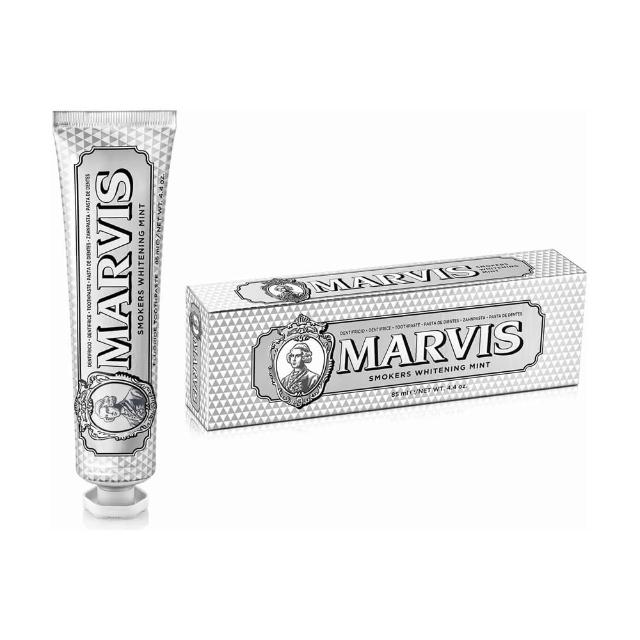 【台隆手創館】MARVIS義大利經典牙膏-強化亮白薄荷85mL