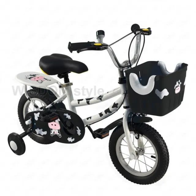 Wisdom Style 台灣製 12吋乳牛兒童腳踏車