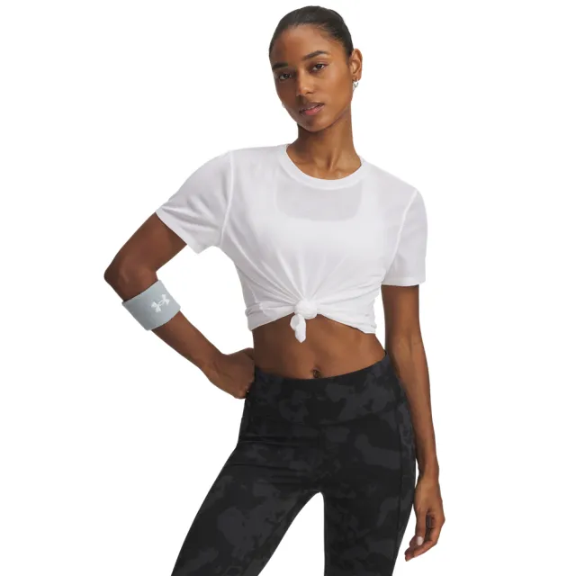 【UNDER ARMOUR】UA雙11精選 女 Launch Jacquard 短袖T-Shirt_6005096-100(白色)