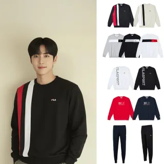 【FILA】長袖T恤 運動T恤 運動套裝 男女 -任選