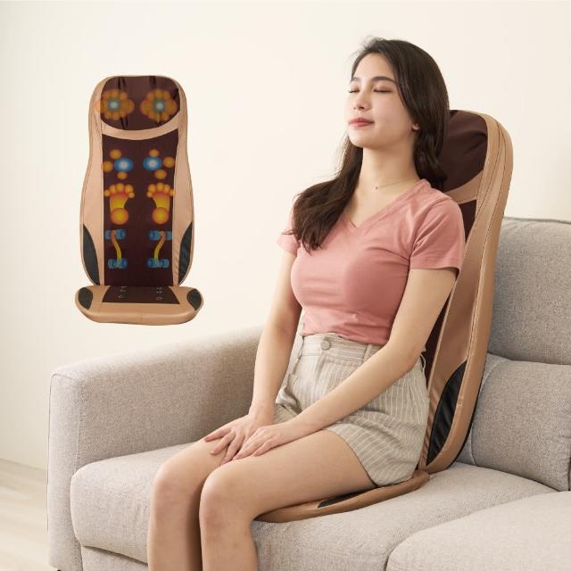 【MRF健身大師】EX9極致深揉捏筋脈按摩墊(行動按摩椅)