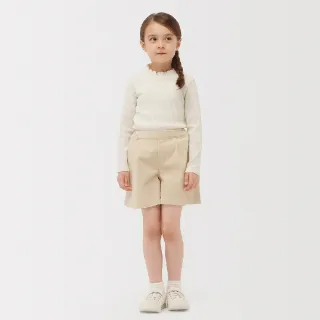 【MUJI 無印良品】兒童裏毛休閒褲(灰色/淺米/深藍)