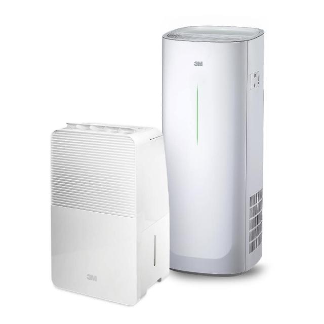 【特談美型雙機組】3M 倍淨型空氣清淨機FA-E180 適用至14坪+一級能效6公升雙效除濕機FD-Y60L