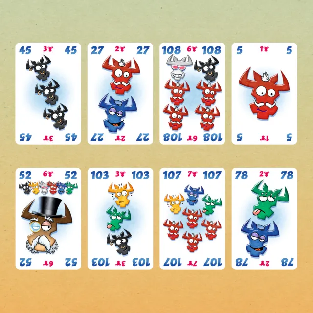 【新天鵝堡桌遊】牛頭老伯爵Take 6! Baron Oxx(全家一起來/越多人越好玩/送禮最大方)