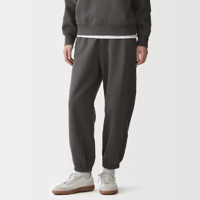 【MUJI 無印良品】女裏毛褲(柔白/灰色/深灰/黑色)