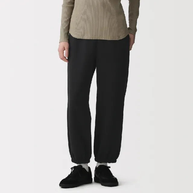【MUJI 無印良品】女裏毛褲(柔白/灰色/深灰/黑色)