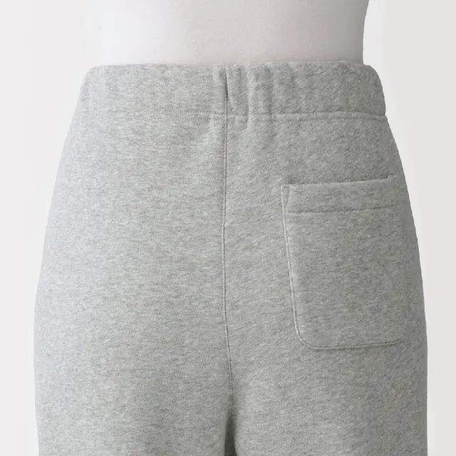 【MUJI 無印良品】女裏毛褲(柔白/灰色/深灰/黑色)