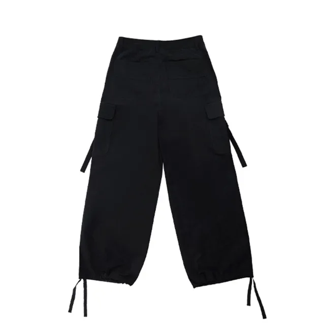 【CONVERSE】Workwear Cargo Woven Pant 長褲 女款 黑色 工裝口袋 WCJ139-023