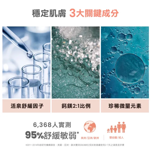 【Avene 雅漾官方直營】活泉水穩膚噴霧300mlx5入組(保濕化妝水/舒緩乾癢敏弱)