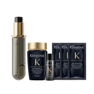 【KERASTASE 巴黎卡詩】黑鑽極萃逆時玫瑰香氛露75ml填裝瓶(護髮油/護髮/髮油)