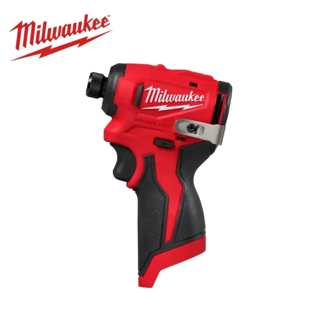 【Milwaukee 美沃奇】12v鋰電無刷衝擊起子機電鑽 M12BLIDRC裸機(M12 BLIDRC)