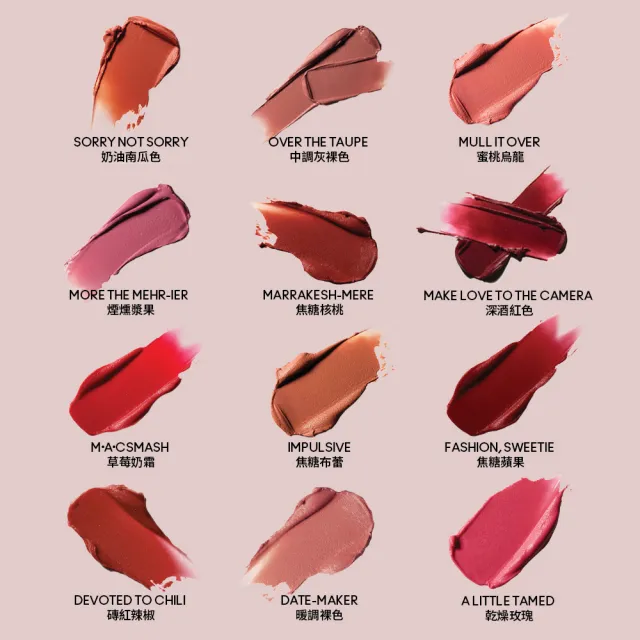 【M.A.C】絲柔粉霧唇釉5ml(銷售No.1唇釉 一抹隱形唇紋)