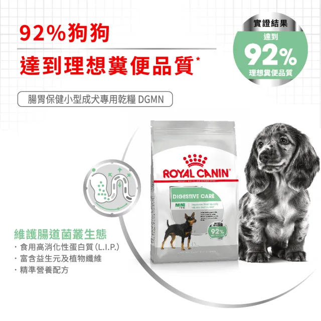 【ROYAL 法國皇家】腸胃保健小型成犬 DGMN 8KG(小顆粒 狗乾糧 狗飼料)