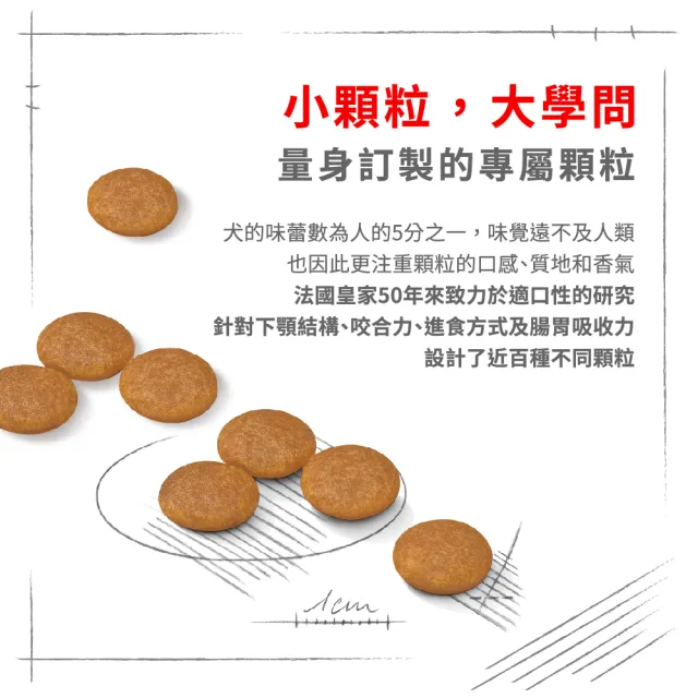 【ROYAL 法國皇家】皮膚保健小型成犬乾糧 DMMN 8KG(小顆粒 狗乾糧 狗飼料)