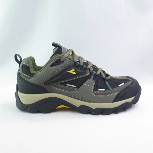【DIADORA】男 運動鞋 防潑水 E寬楦 後跟穩定(DA0AMO7135綠黑)